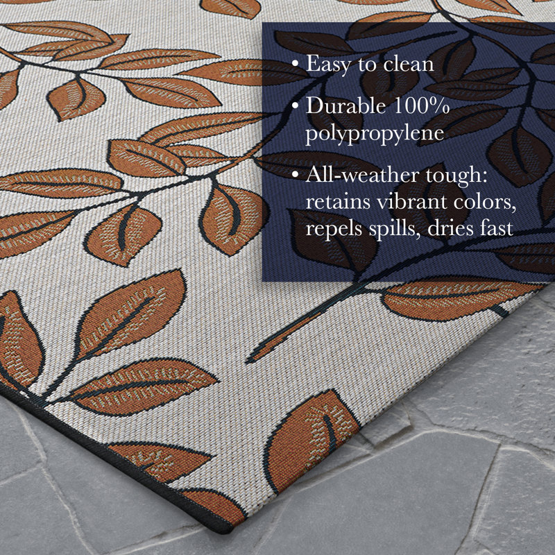 Tapis intérieur / extérieur Dolce, Rectangle 5 pi 3 po x 7 pi 6 po