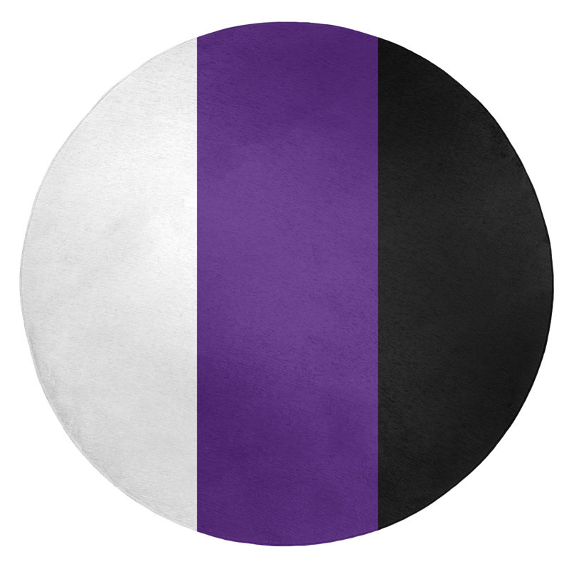 Chenille Indoor Rug, Round 5'