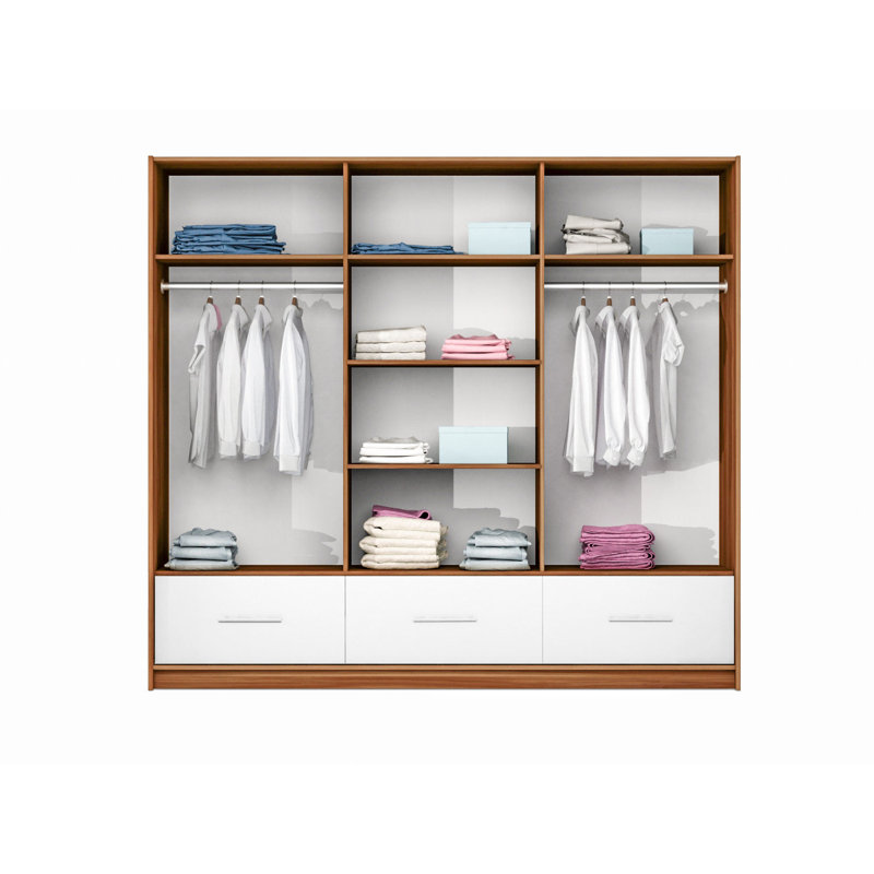 Bonnielee Manufactured Wood Wardrobe