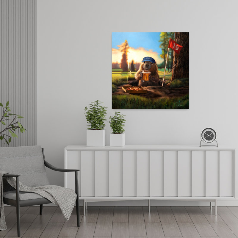 Art urbain contemporain 19 trous, 24" H x 24" W