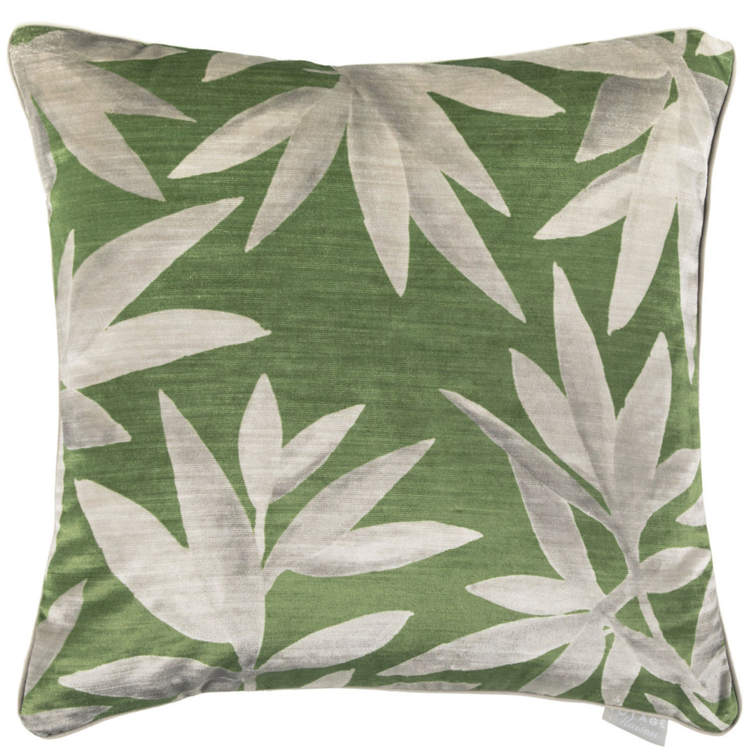 Silverwood Feathers Floral Square Scatter Cushion Cushion With Filling