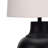 Table Lamp  - 26"H,, Black Metal