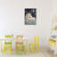 Toile Unicorn entourée de nuages, design par Creative Studio-844447823