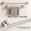 Ensemble de quincaillerie de salle de bain décorative 6 pièces Kins Chorme-128582450