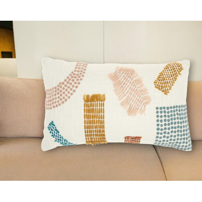 Susan Rectangular Cotton Pillow Cover & Insert