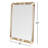 Yuriko Solid Wood Rectangle Wall Mirror