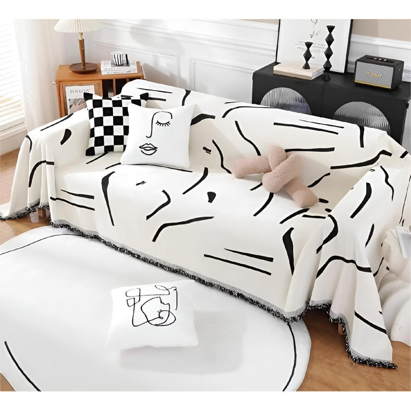 Sofa Slipcover, 102.36" W x 70.86" D
