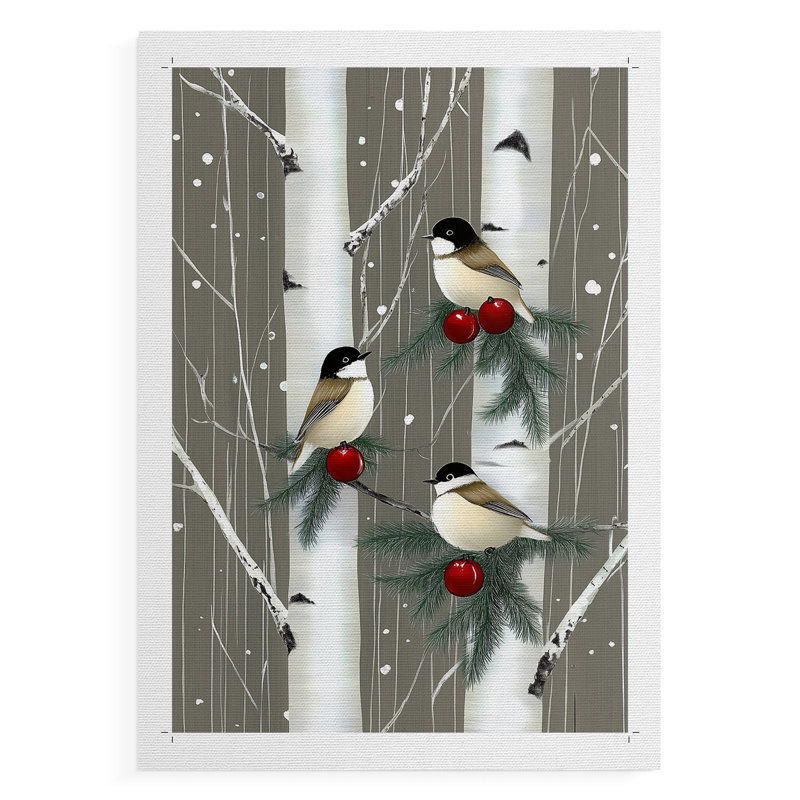 Christmas Holiday Art CI - Reproduction de tableaux seulement - NON-CADRE, H 12 po x l 8 po