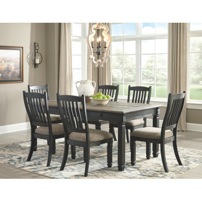 Krout 6 - Person Four Leg Dining Set