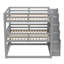 Lit superposé triple avec escalier de rangement, conception séparée-1288916920