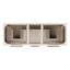 Ensemble de meuble-lavabo double 60 po avec lavabo sous le comptoir Robertson-49568505-75247367-75247372