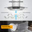 30" Stainless Steel 400 CFM Ducted (Vented) Wall Mount Range Hood with Baffle Filter
