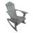 Reclining Wooden Outdoor Rocking Adirondack Chair-78973560