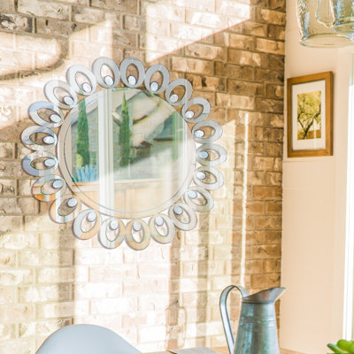 Aldrin Glass Flat Mirror
