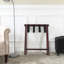 Porte-bagages pliable en bois