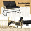 60cm Wide Curved Patio Sofa