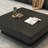 Light luxury square stone slab coffee table