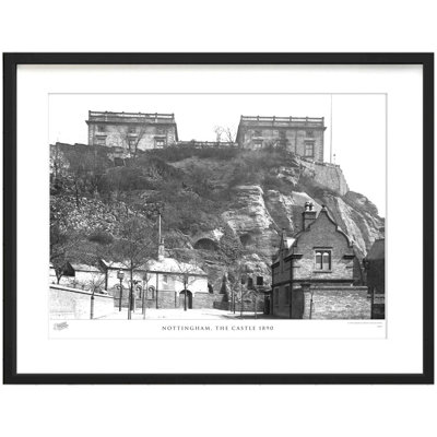 Nottingham, The Castle 1890 - Single Picture Frame Print
