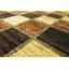 Tapis en laine beige 4 pi 7 po x 6 pi 8 po one-of-kind noué la Nash