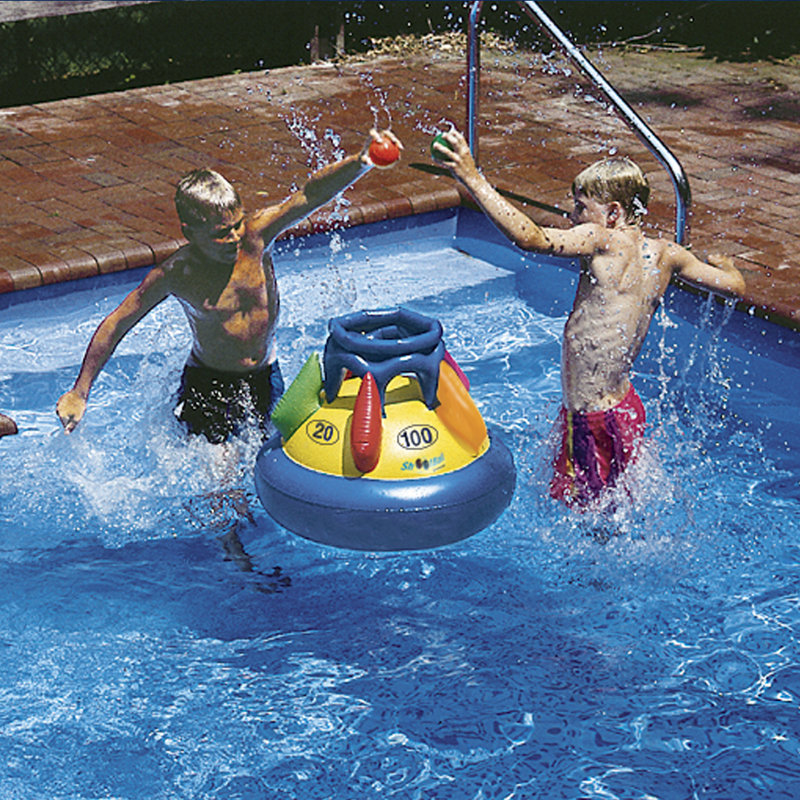 Inflatable Shootball Floating Swinmming Pool Game - 24"