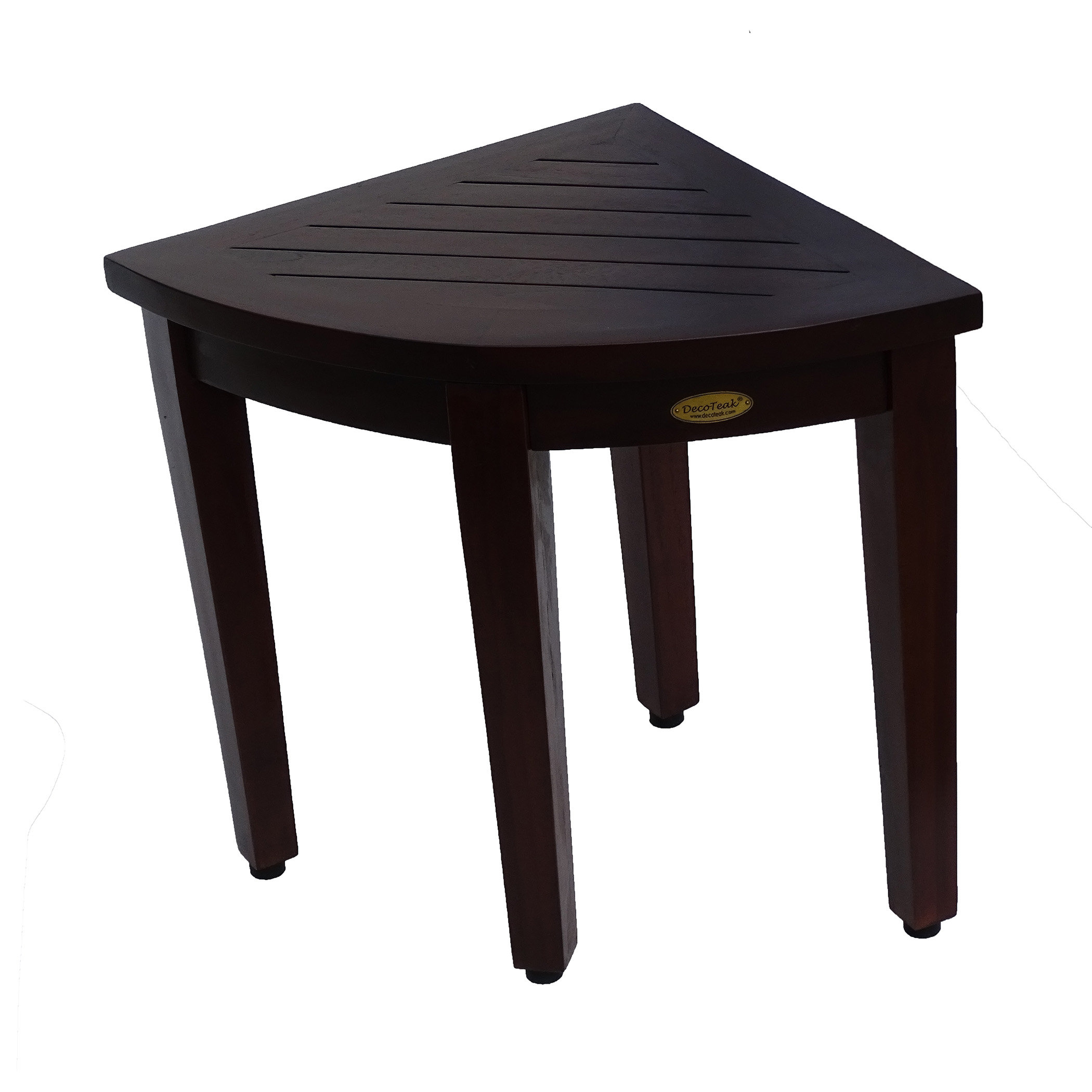 Decoteak Oasis 15.5'' W Teak Corner Shower Bench & Reviews Wayfair