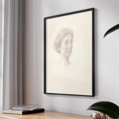Vintage Sketch XLVIII -Framed Print