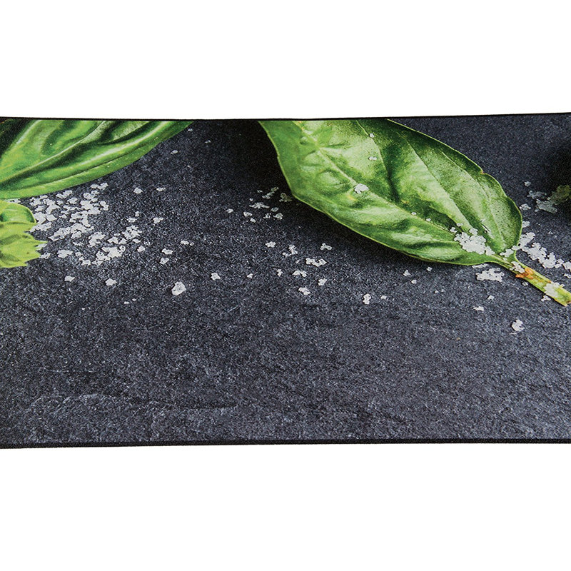 Milliano Floral Water Resistant Anti-Fatigue Non-Skid Kitchen Mat, Runner 50 x 180cm