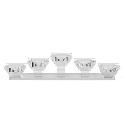 Fedora Crystal Tabletop Candelabra
