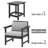 3-piece All-weather Outdoor Hdpe Patio Sofa Set With Cushions, Wide Armrests & Hdpe Coffee Table-884668444