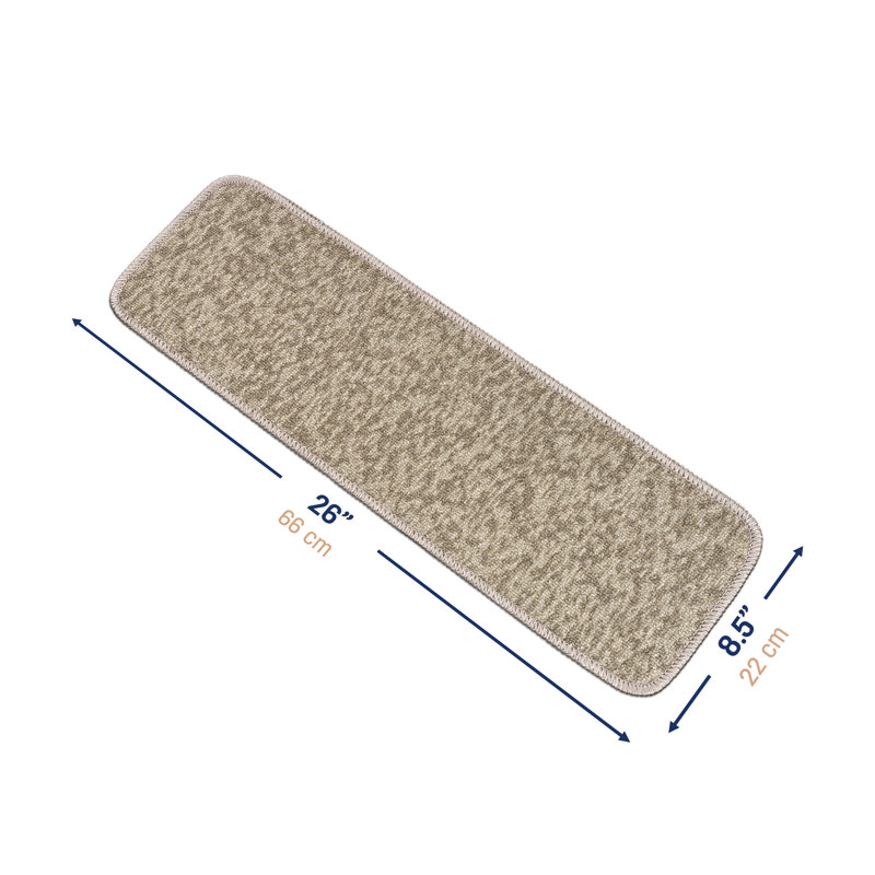 Tapis d'escalier Avalos, Gris