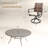 6-Person Outdoor Patio Dining Set With Rattan Swivel Chairs-968687900