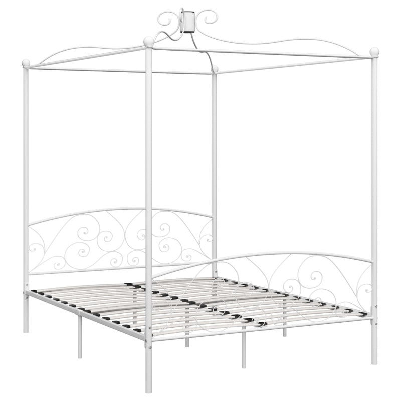 Flake Solid Wood Bed