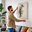 Bamboo in Mist Japandi - Wrapped Canvas-1434583633-1434583638