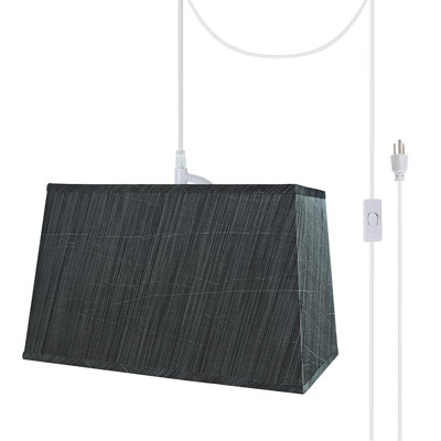 Luminaire carré/rectangulaire simple 1 lumières Brookhn
