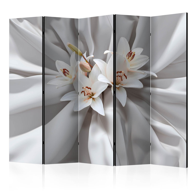 Shallotte 172cm H Folding Room Divider, 5