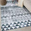 Tapis géométrique lavable à la machine Aynath-67083428