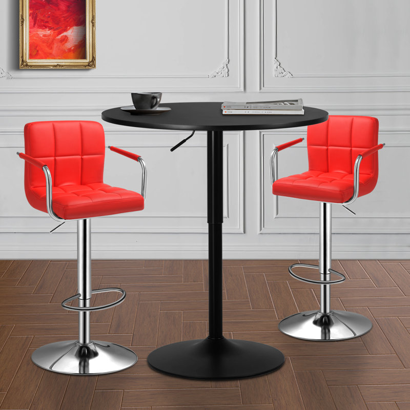 Ensemble de salle à manger Westmoor, Rouge, Rouge, L 23,5 po x l 23,5 po