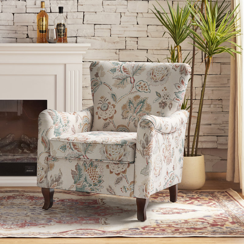 Cookson Upholstered Armchair, Jeacobean