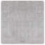 Rug Grey Polypropylene 120 X 120 Cm Non-Slip Area Rug Square-2089680998