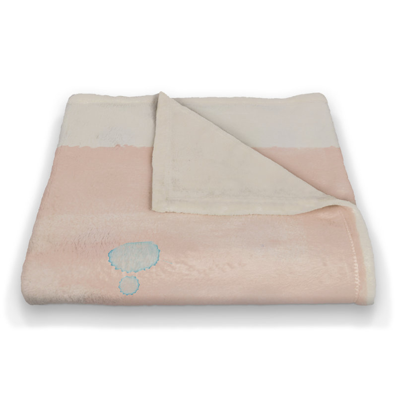 Hand Woven Throw Blanket, Pink