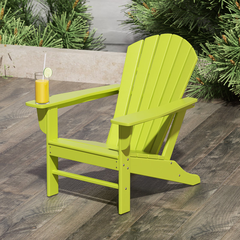  Chaise Adirondack en plastique Altura, Limette