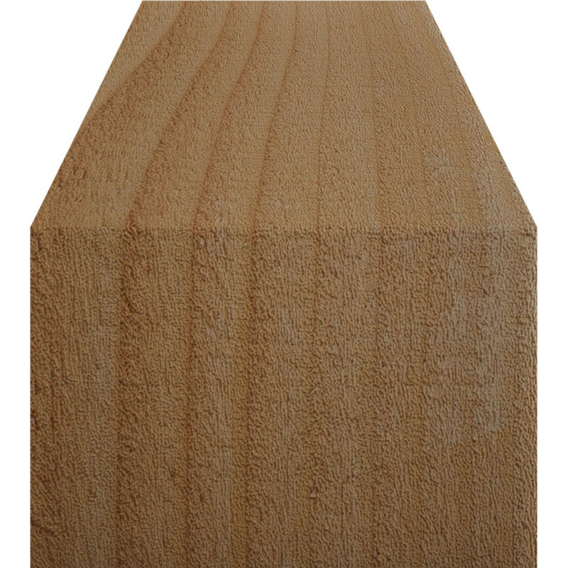 Attelle impériale du genou, Sapin de Douglas, Brute, H 6 po x l 4 po x P 6 po