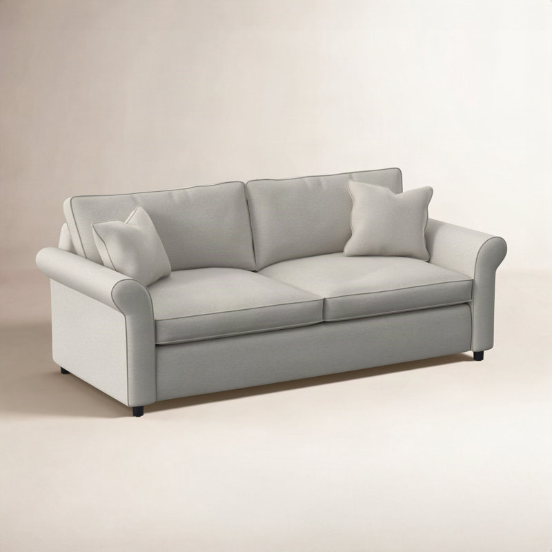 Northfield Sofa, White Performance Fabric; 0851-94