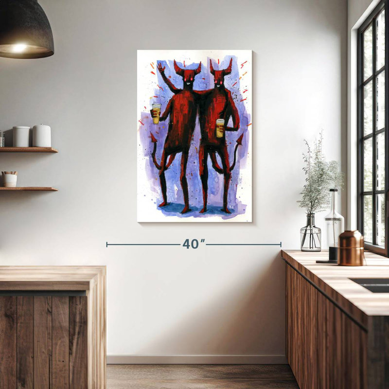 Helluva Good Time, 39" H x 26" W