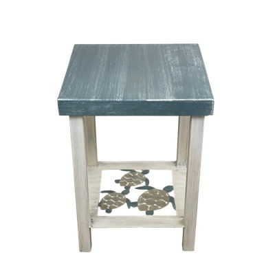 Wier Solid Wood Top End Table