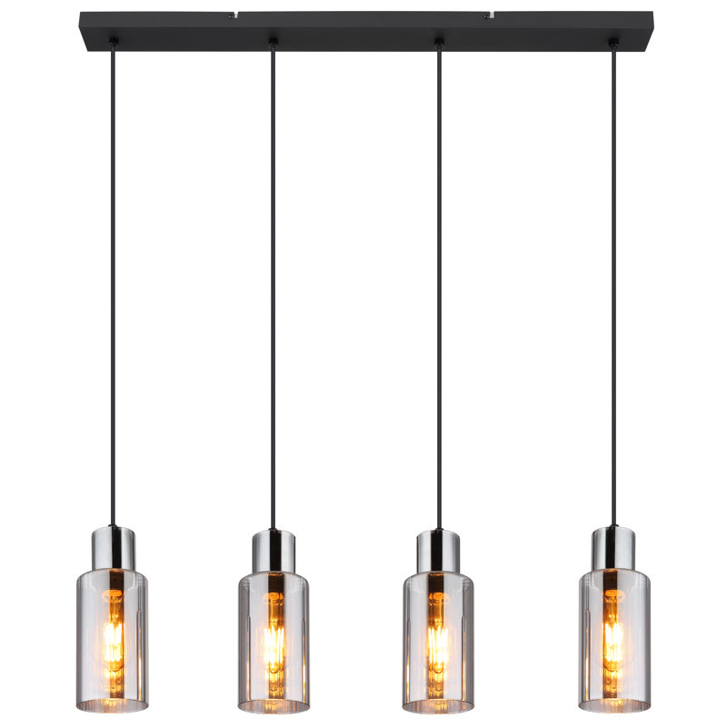 Choung 4 - Light Matte Black Pendant