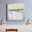 Toile encadrée «Gold Ribbon Horizon II» de qualité supérieure - prête à être accrochée-2138698408-2138698411