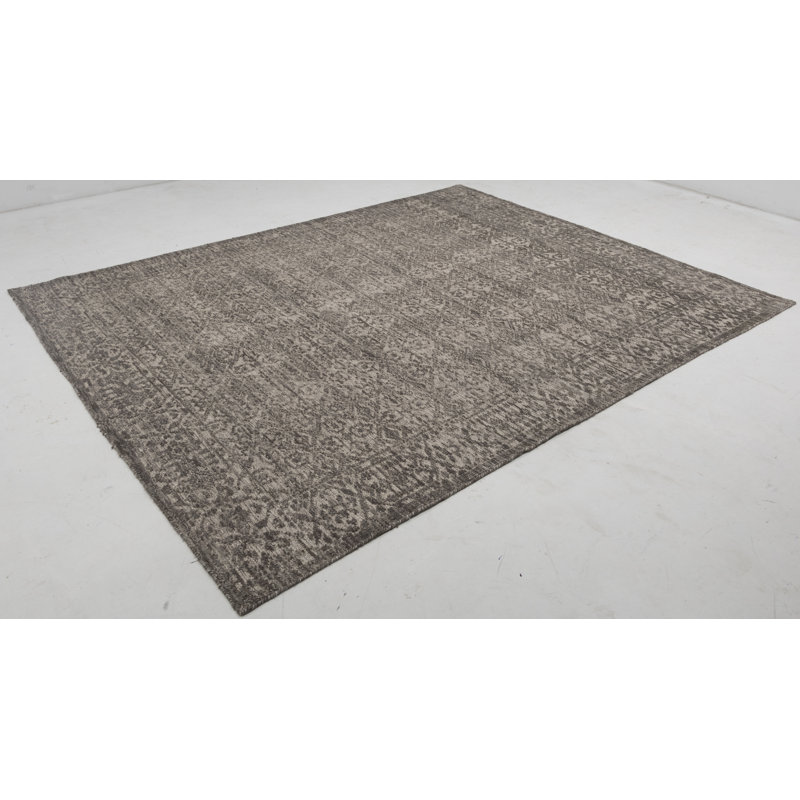 Hand Knotted Abstract Area Rug