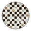 Pink Check Dinner Plate-1442850904