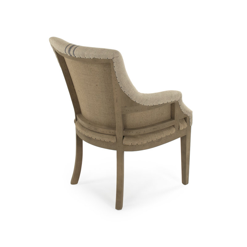 Liberte Armchair, Blue Stripe